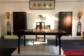 江西鲁班木艺产业有限公司《龙头罗锅枨画案》